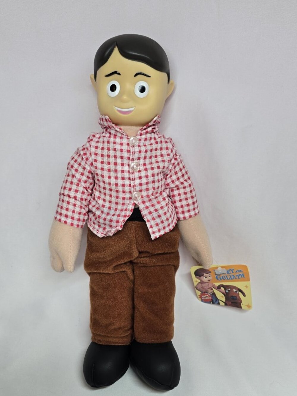 11" Davey Doll ‘Davey & Goliath’ Vintage NECA 2002- NOT WORKING/DOESN'T TALK